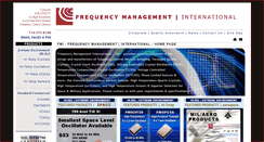 Desktop Screenshot of frequencymanagement.com